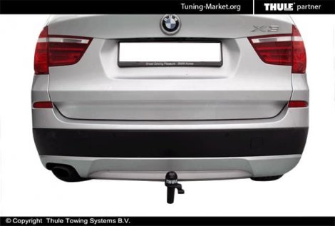 Съемный фаркоп Brink для BMW X3 (2010-2014)