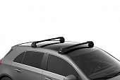 Багажник Thule WingBar Edge Black на интегрированных дугах для BMW 1-series (2020-н.в.)