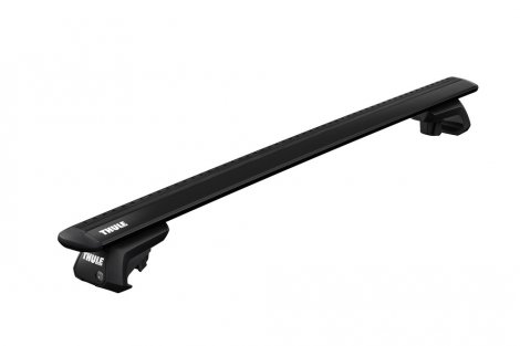 Багажник Thule WingBar Evo Black на аэродинамических дугах для Audi A4 Avant (B5,B6,B7) 1996-2007
