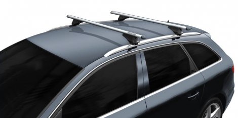 Багажник Menabo Tiger Silver на аэродинамических дугах для Chery Tiggo