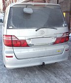 Фиксированный фаркоп NTB для Toyota Alphard (2002-2008) с правым рулем