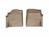 Ковры салонные полиуретан Weathertech для Lexus LX570 передние (бежевый)