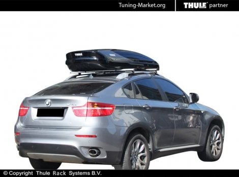 Багажник Thule WingBar на аэродинамических дугах для BMW X6 (E71)