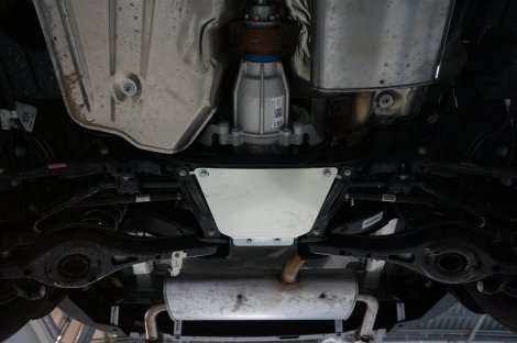 Алюминиевая защита заднего редуктора АВС-Дизайн для Ford Kuga (2017-н.в.)