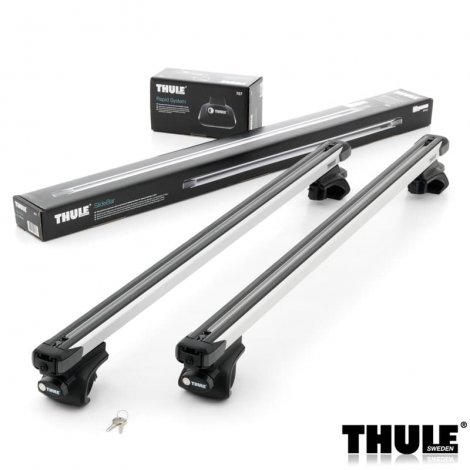 Багажник Thule SlideBar на выдвижных дугах для Isuzu D-Max двойная кабина (2012-2019)