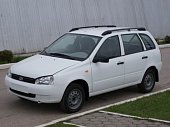 Рейлинги на крышу АПС для Lada Kalina универсал (2013) черные