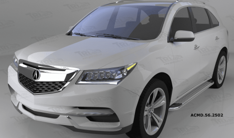 Пороги алюминиевые (Opal) для Acura RDX (2012-н.в.)