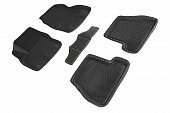Коврики в салон Seintex EVA 3D ромб для Ford Focus АКПП (2011-2015)