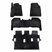 Коврики в салон Element для Toyota Land Cruiser 200 (2012-2021) черный