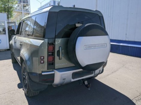 Съемный фаркоп под квадрат 50х50 Baltex для  Land Rover Defender