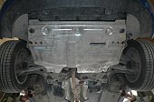 Алюминиевая защита картера и КПП Sheriff для Skoda Fabia (2007-2010)