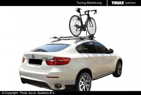 Багажник Thule WingBar на аэродинамических дугах для BMW X6 (E71)