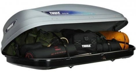 Бокс на крышу Thule Ocean 780 серый (195х78х40 см)