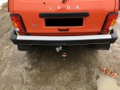 Съемный фаркоп под квадрат 50х50 фаркоп Oris для Lada Нива 2121/2131