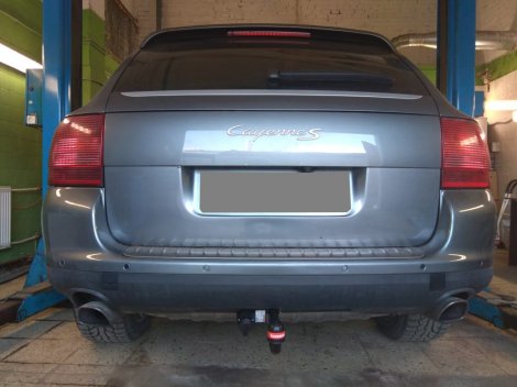 Фиксированный фаркоп Oris 2151-A для Porsche Cayenne (2002-2010)