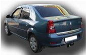 Фиксированный фаркоп Leader Plus R114-A для Renault Logan (2004-2013)