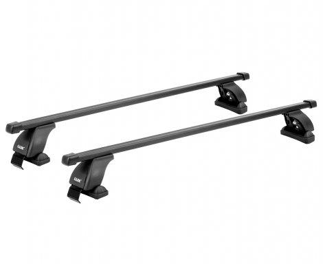 Багажник LUX на прямоугольных дугах для Kia Rio седан (2005-2011)