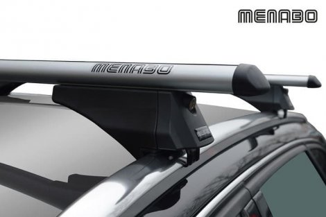 Багажник Menabo Tiger Silver на аэродинамических дугах для Chery Tiggo