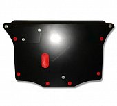 Стальная защита картера и КПП Sheriff для Honda Civic fastback (2005-2011)