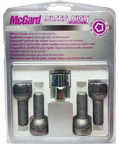 Секретки McGard 28044 SL для Volkswagen Touareg (Штатные диски)