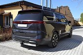 Съемный фаркоп PTGroup KCA-20-991124.00 под квадрат 50х50 с нерж. накладкой для KIA Carnival (2020-н.в.)