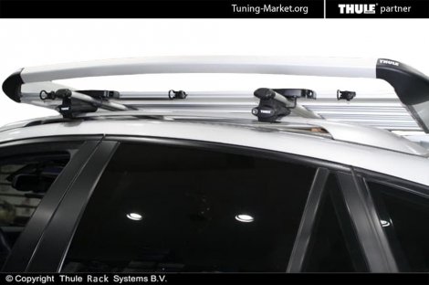 Багажник Thule WingBar на аэродинамических дугах для BMW X6 (E71)