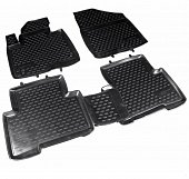 Коврики в салон Element для Hyundai Santa Fe (2012-2018) черные