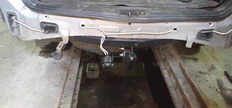 Фиксированный фаркоп NTB для Toyota Probox 2WD/4WD с правым рулем
