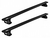Багажник Thule WingBar Evo Black на аэродинамических дугах для BMW 2-series Gran Coupe (2019-н.в.)