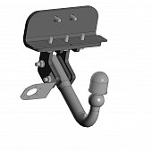 Фиксированный фаркоп Oris 3004-A для Toyota Land Cruiser 300
