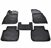 Ковры салонные полиуретан Norplast 3D для Volkswagen Touareg (2018-н.в.)