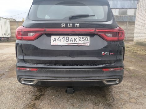 Съемный фаркоп Bizon FA 0105-E под квадрат для SWM G05 Pro