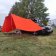 Автомобильная тент-палатка "Маркиза Арм" две стенки, оранжевый