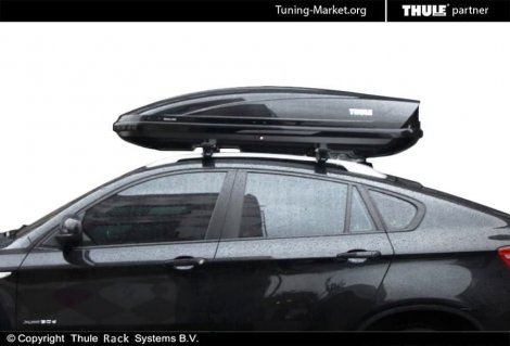 Багажник Thule WingBar на аэродинамических дугах для BMW X6 (E71)