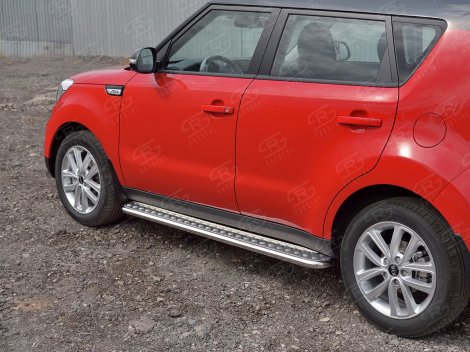 Пороги Russtal для Kia Soul