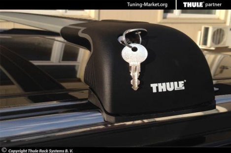 Багажник Thule WingBar Edge на интегрированных дугах для Jeep Grand Cherokee