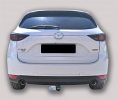 Фиксированный фаркоп Leader Plus M308-A для Mazda CX-5 (2017-н.в.)