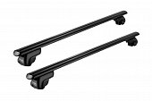 Багажник Атлант на черных аэродинамических дугах для Volvo V90 Cross Country