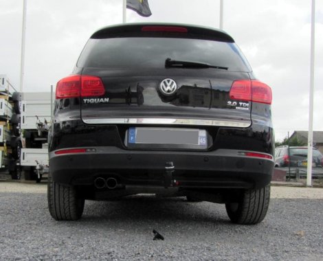 Съемный фаркоп Westfalia с электрикой для Volkswagen Tiguan (2007-2015)