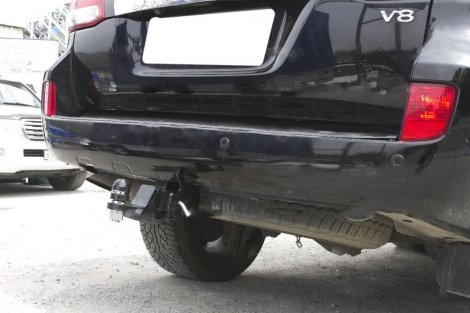 Съемный фаркоп Baltex под квадрат 50х50 для Toyota Land Cruiser 200