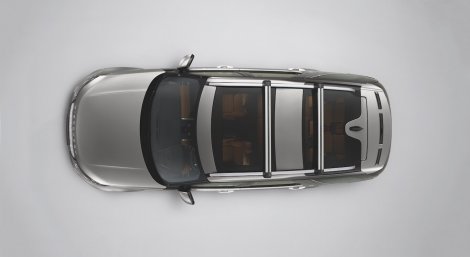 Оригинальный багажник на аэродинамических дугах для Land Rover Discovery