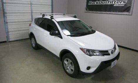 Багажник Thule WingBar на аэродинамических дугах для Toyota RAV 4 (2012-2019)