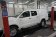 Пороги алюминиевые (Sapphire Silver) для Toyota HiLux
