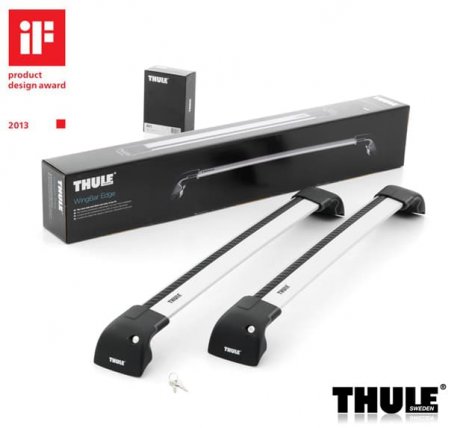 Багажник Thule WingBar Edge на интегрированных дугах для Mercedes-Benz C-class купе (2011-2014)