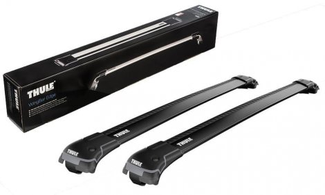 Багажник Thule WingBar Edge Black на интегрированных дугах для Volkswagen Touareg (2010-2018)
