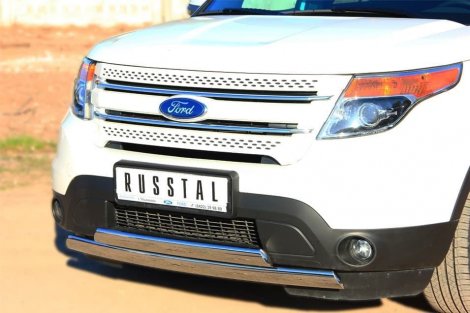 Передняя защита Russtal для Ford Explorer (2010-2015)