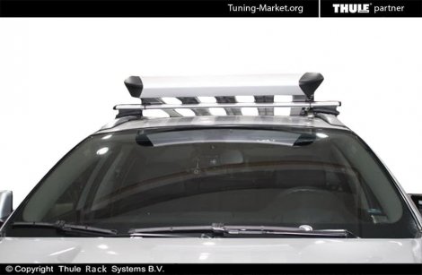 Багажник Thule WingBar на аэродинамических дугах для BMW X6 (E71)