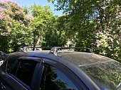 Багажник Turtle AIR-3 Plus Black на аэродинамических дугах для Mazda CX-5 (2011-2016)