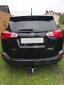 Съемный фаркоп Bizon FA 0160-E под квадрат 50х50 для Toyota RAV 4 (2013-2018)