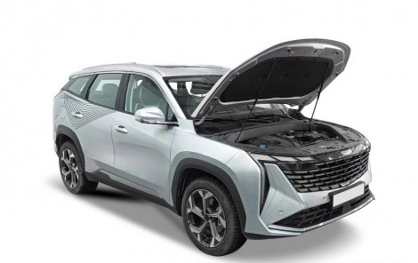Газовые упоры (амортизаторы) капота АвтоУпор UGEATL022 для Geely Atlas (2023-н.в.)